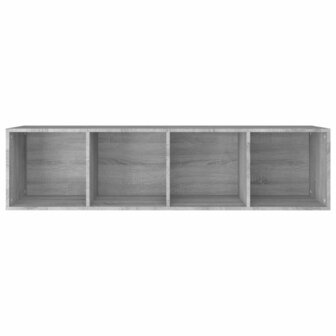 Boekenkast / tv-meubel 36x30x143 cm grijs sonoma eikenkleurig 8720286975091 6