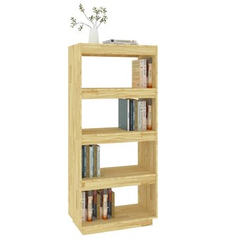 Boekenkast / kamerscherm 60x35x135 cm massief grenenhout 8720286816004 4