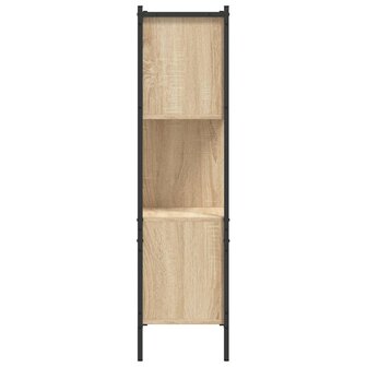 Boekenkast 72x28x109 cm bewerkt hout sonoma eikenkleurig 8721012339354 6