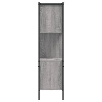 Boekenkast 72x28x109 cm bewerkt hout grijs sonoma eikenkleurig 8721012339378 6