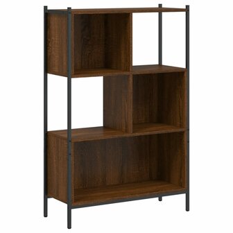 Boekenkast 72x28x109 cm bewerkt hout bruineikenkleurig 8721012339385 2