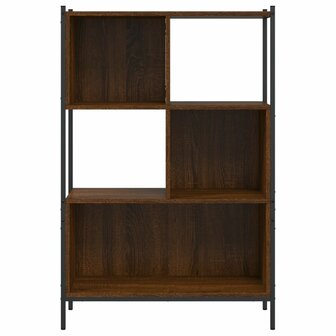 Boekenkast 72x28x109 cm bewerkt hout bruineikenkleurig 8721012339385 5