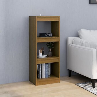 Boekenkast/kamerscherm 40x30x103,5 cm grenenhout honingbruin 8720286608418 3