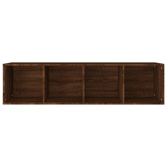 Boekenkast / tv-meubel 36x30x143 cm bruin eikenkleur 8720286975107 9