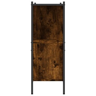 Boekenkast 102x28x77,5 cm bewerkt hout gerookt eikenkleurig 8721012339514 6