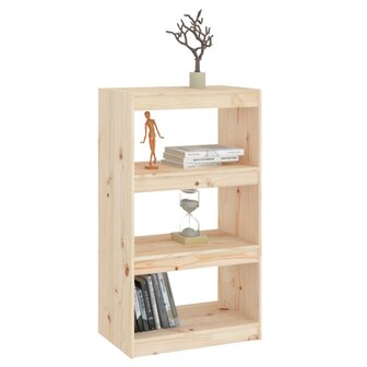 Boekenkast/kamerscherm 60x30x103,5 cm massief grenenhout 8720286608630 4