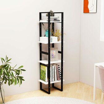 Boekenkast met 4 schappen 40x30x140 cm massief grenenhout 8720286567135 3