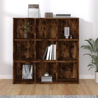 Boekenkast 98x29x97,5 cm gerookt eikenkleurig 8720286954331 5