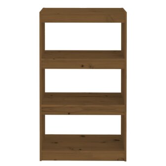 Boekenkast/kamerscherm 60x30x103,5 cm grenenhout honingbruin 8720286608661 5