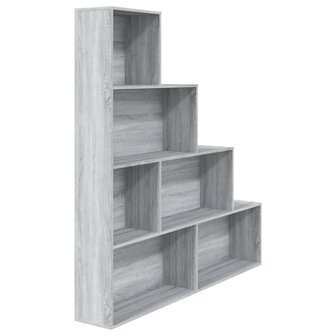 Boekenkast 155x24x160 cm grijs sonoma eikenkleurig 8720286954102 2