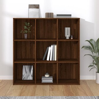 Boekenkast 98x29x97,5 cm bruin eikenkleur 8720286954355 5