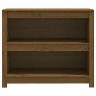 Boekenkast 80x35x68 cm massief grenenhout honingbruin 8720845556280 5