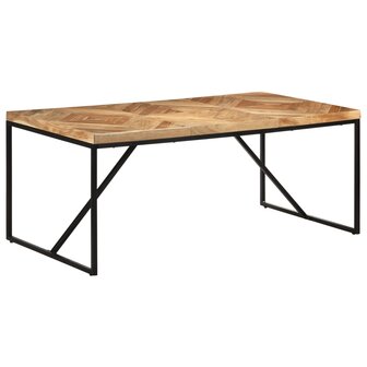 Eettafel 180x90x76 cm massief acaciahout en mangohout 8720286068182 1