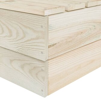 Hoekbank sectioneel pallet ge&iuml;mpregneerd vurenhout 8720286211311 5