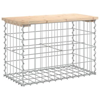 Tuinbank schanskorfontwerp 63x31,5x42 cm massief grenenhout 8720845446093 2