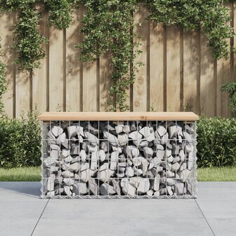 Tuinbank schanskorfontwerp 83x31,5x42 cm massief grenenhout 8720845446123 1