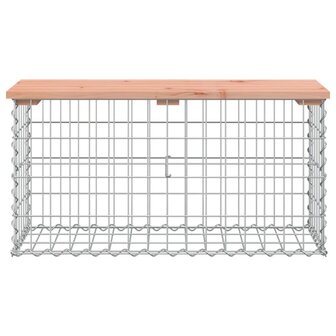 Tuinbank schanskorfontwerp 83x31,5x42 cm massief douglashout 8720845446130 3