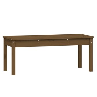 Tuinbank 109x44x45 cm massief grenenhout honingbruin 8720845691332 2