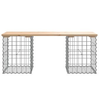 Tuinbank Schanskorfontwerp 103x31x42 cm massief grenenhout 8720845445942 5