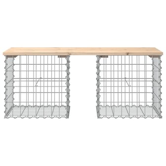 Tuinbank Schanskorfontwerp 103x44x42 cm massief grenenhout 8720845446031 3