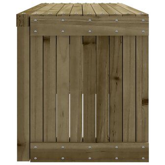 Tuinbankje verlengbaar 212,5x40,5x45 cm ge&iuml;mpregneerd hout 8720845434809 6