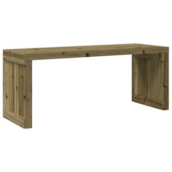 Tuinbankje verlengbaar 212,5x40,5x45 cm ge&iuml;mpregneerd hout 8720845434809 7