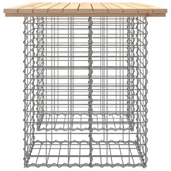 Tuinbank schanskorfontwerp 100x70x72 cm massief grenenhout 8720845446277 4