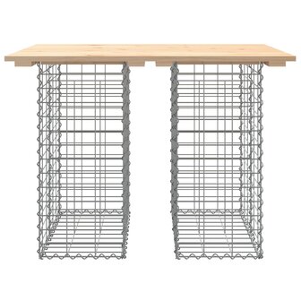 Tuinbank schanskorfontwerp 100x70x72 cm massief grenenhout 8720845446277 5