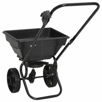 Strooiwagen duwmodel 15 L 92x46x70 cm PVC en staal 8718475605690 4