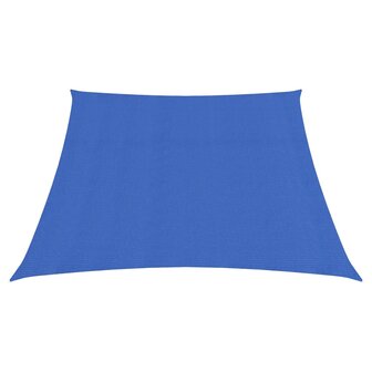 Zonnezeil 160 g/m&sup2; 3/4x2 m HDPE blauw 8720286101063 1