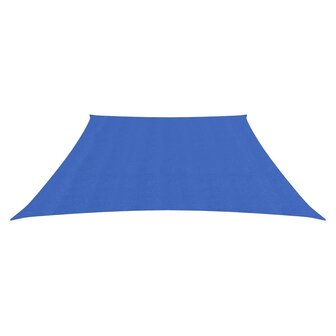 Zonnezeil 160 g/m&sup2; 3/4x2 m HDPE blauw 8720286101063 2