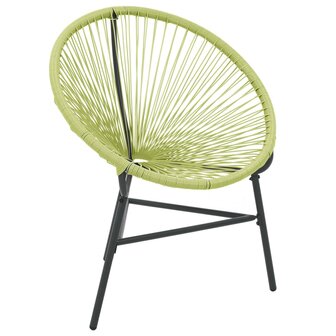 Tuinstoel Acapulco poly rattan groen 8720286150030 2