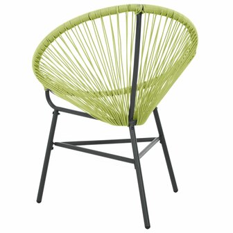 Tuinstoel Acapulco poly rattan groen 8720286150030 4