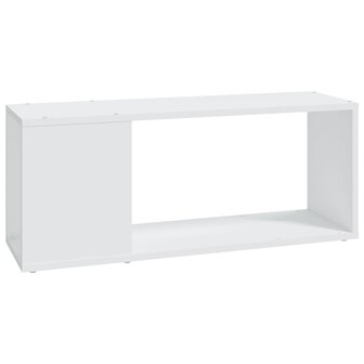 Tv-meubel 80x24x32 cm bewerkt hout wit 8720286650639 2