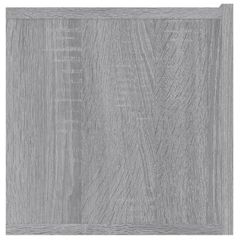 Tv-meubel 80x30x30 cm bewerkt hout grijs sonoma eikenkleurig 8720286976777 6