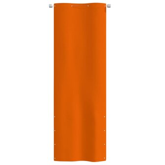 Balkonscherm 80x240 cm oxford stof oranje 8720286161449 2