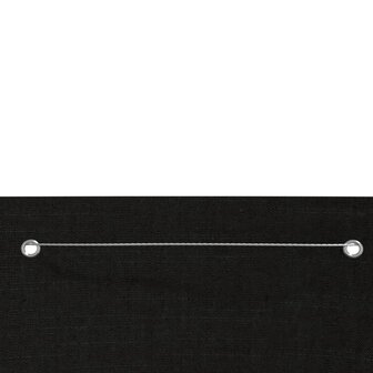 Balkonscherm 120x240 cm oxford stof zwart 8720286161517 3