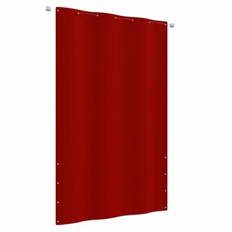 Balkonscherm 140x240 cm oxford stof rood 8720286161425 1