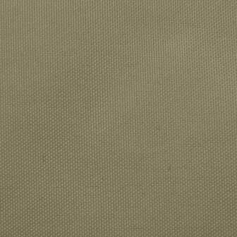 Zonnescherm driehoekig 3,5x3,5x4,9 m oxford stof beige 8720286119761 3