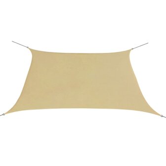 Zonnescherm vierkant 2x2 m oxford stof beige 8718475506065 1