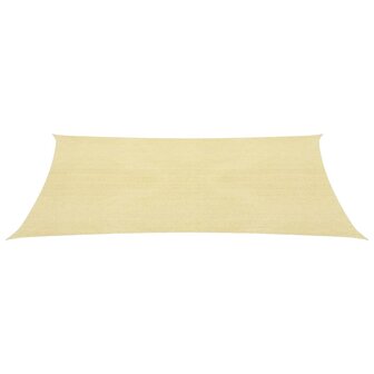 Zonnezeil 160 g/m&sup2; 3x3 m HDPE beige 8720286096727 2