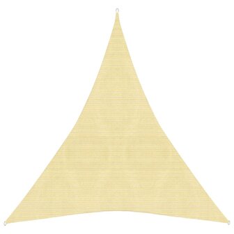 Zonnezeil 160 g/m&sup2; 4x5x5 m HDPE beige 8720286097144 1