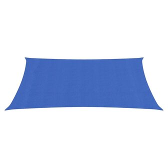 Zonnezeil 160 g/m&sup2; 2x4 m HDPE blauw 8720286100677 2