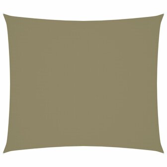 Zonnescherm rechthoekig 2x2,5 m oxford stof beige 8720286119457 1