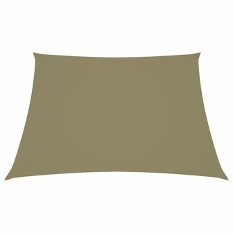 Zonnescherm vierkant 2,5x2,5 m oxford stof beige 8720286119372 2