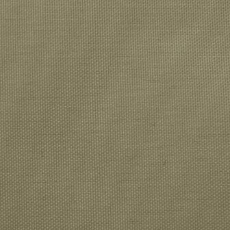 Zonnescherm driehoekig 3x4x5 m oxford stof beige 8720286119747 3