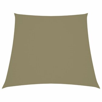 Zonnezeil trapezium 3/5x4 m oxford stof beige 8720286119891 1