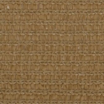 Zonnezeil 160 g/m&sup2; 3x6 m HDPE taupe 8720286099681 3