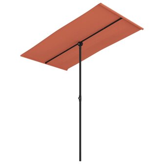 Parasol met aluminium paal 180x110 cm terracottakleurig 8719883763415 2