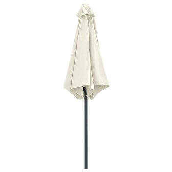 Parasol met aluminium paal 270x246 cm zandwit 8719883763538 4